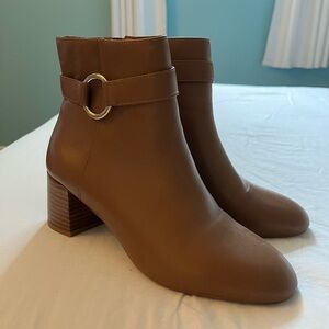 Tan Wedges/Boots